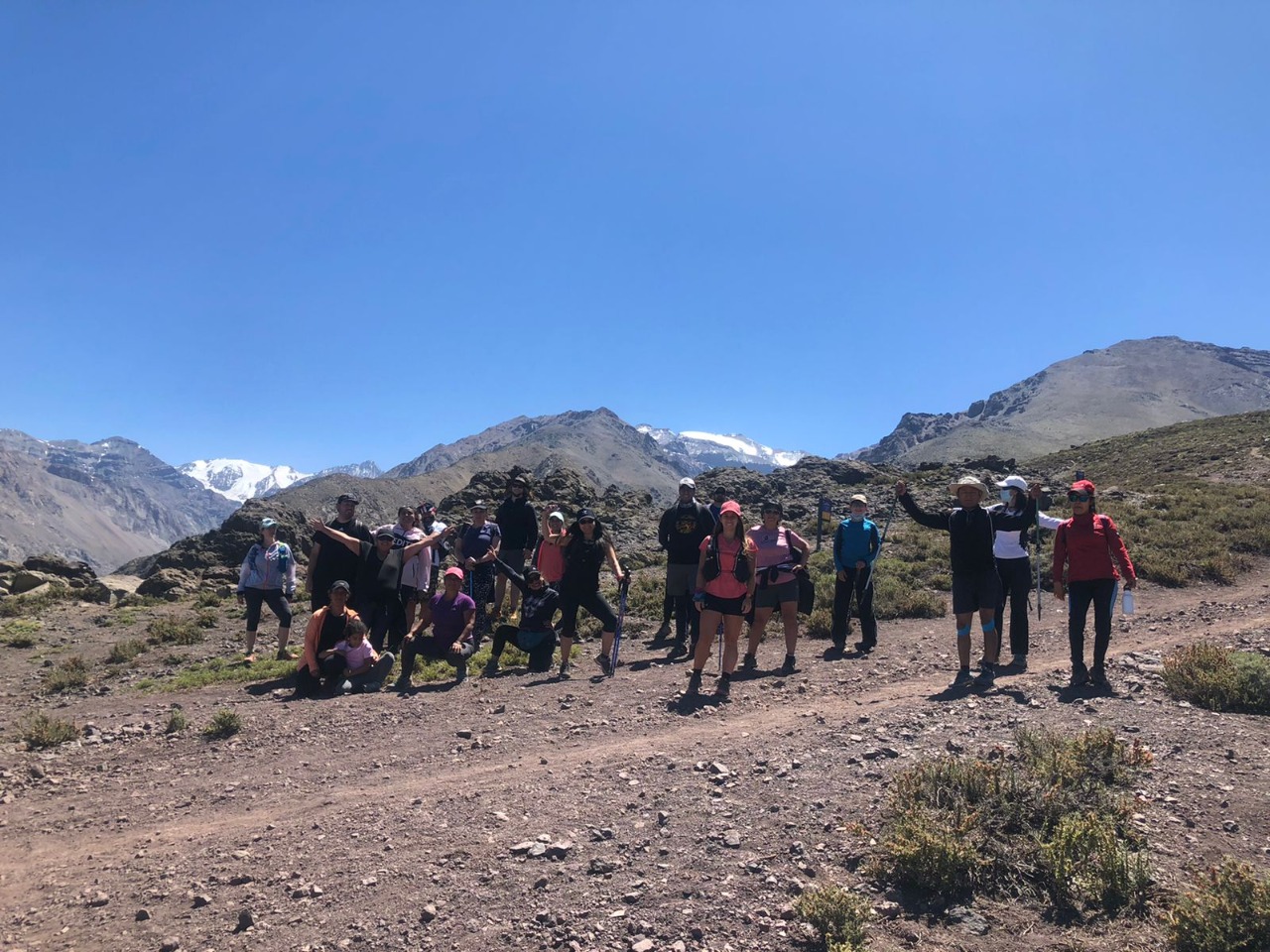 Trekking Lomas del Viento Farellones