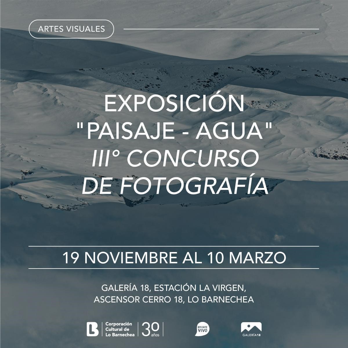 Exposición Paisaje - Agua